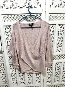 🎀Pink Blush Knitted Top C