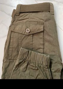 Olive Green Cargo Pants