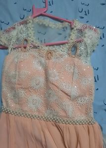 Peach Gown