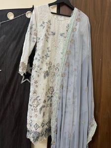 Elegant Embroidered Kurta Set