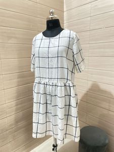 Marks & Spencer Chic Plaid Mini Dress