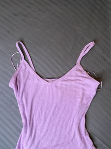lilac fitted bodysuit💜
