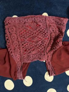 Crochet Detail Top