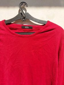 M&amp;S Maroon Thin Pullover 🫶🦋❄️