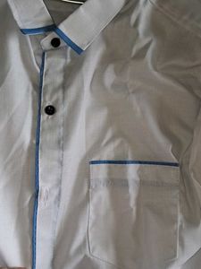 Regular Fit Solid Double Collar Casual Shirt