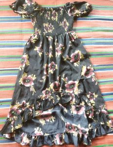 Floral Ruffle Dress
