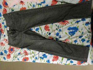 Gray Denim Jeans