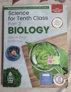Chem &amp; Bio For Class 10 Science Reference Book