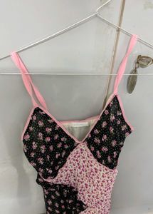 Floral Print Slip Dress