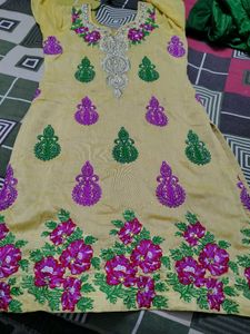 Elegant Embroidered Kurta Set