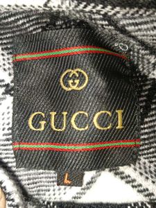 Gucci Plaid Flannel Shirt