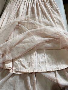 Elegant Pink Tulle Skirt