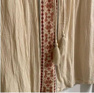 American Eagle Embroidered Blouse