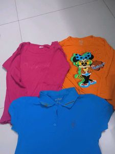 Beautiful Combo Of Girls T-shirts