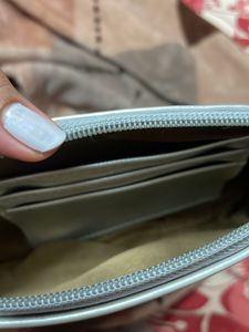 Brand New Silver Holographic Wallet