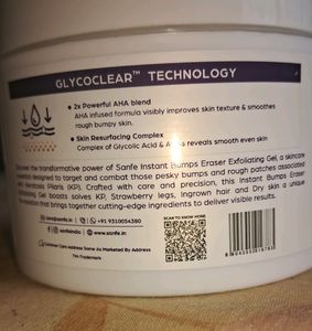 Sanfe Instant Bumps Eraser Exfoliating Gel