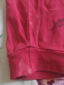Red Printed Lounge Pants