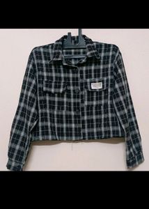 Korean Crop Shirt