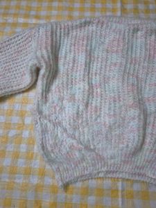 Cute Bow Pink Sweater