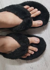 Home Fur Slippers