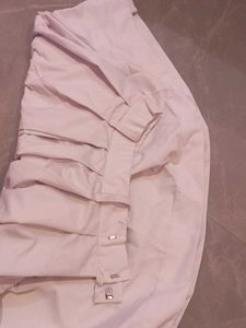 white skirt of school uniform