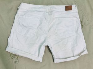 American Eagle White Shorts