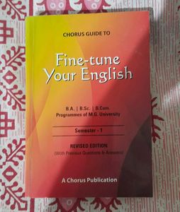MG University 1st Semester And 4th Semester English Guide