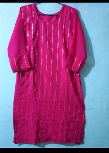 TRENDING WOMEN TOKYO PINK KURTA SET