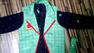 Boys' Formal Shirt & Waistcoat Set