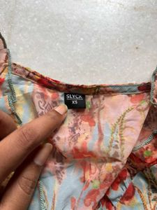SLYCK Floral Print Top