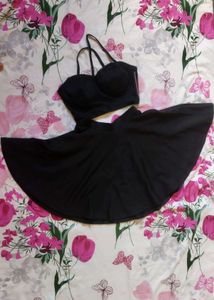 Ewa Young Black Two-Piece Outfit