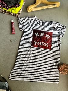 Striped Paris Tee