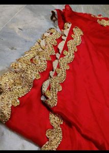 Red Saree