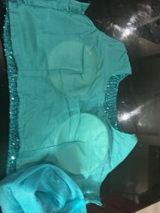 Not Used Sequin Readymade Blouse