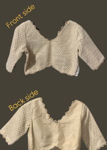 Vintage Cropped Blouse/Top