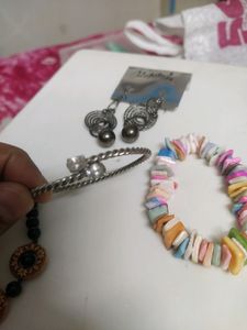 Amazing Combo Of 4 : Bracelet And Earrings