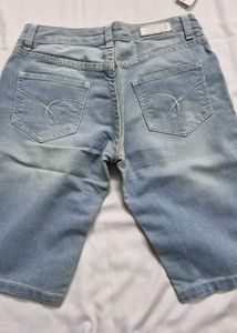 Jealous 21 Light Wash Denim Shorts