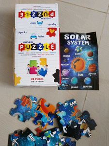 Kids Solar System Puzzles