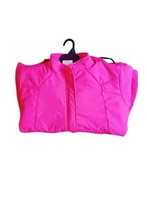 Winter Wear Full Sleeves Solid Pink Jacket