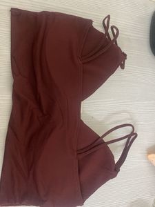 Burgundy Bra with Tag
