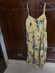 Tropical Print Sundress
