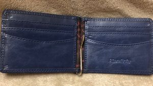 Leather Money Clip Wallet Allen Solly