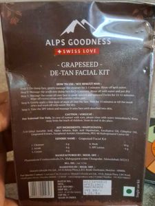 Alps Goodness De-Tan Facial Kit
