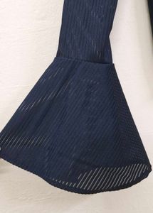 Front Slited Bell Sleeve Top