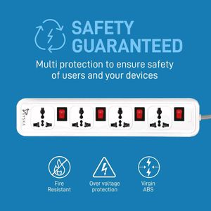 SYSKA Extension Boards with Individual Switches