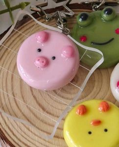 Kawaii Animal Keychains 🐸🐷🐥