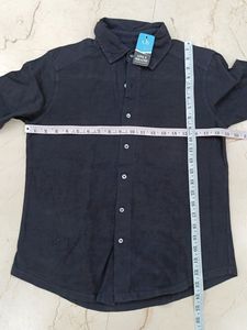 Apple Shirt Navy Blue