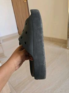 CROCS Black Slides