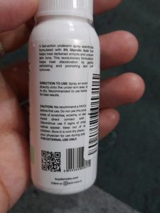 Dermdoc Honest Science Underarm Treatment Spray
