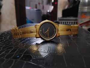 Sonata Gold Watch
